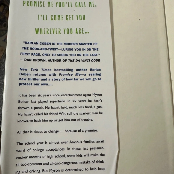 Promise Me by Harlan Coben - hardcover - Picture 4 of 4